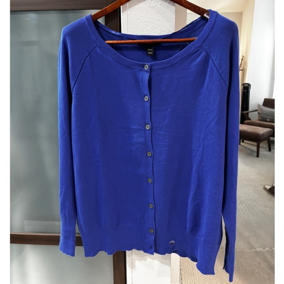 Lane Bryant Cardigan - Royal Blue Size 14/16 - Picture 1 of 7